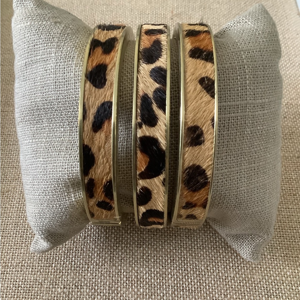 THREE Silpada K&R Go Wild Bangle Bracelets KRB0081